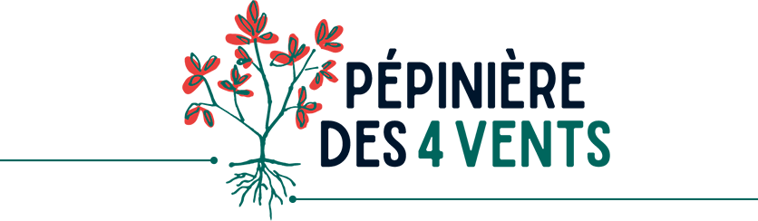 Le logo de la Pépinière des 4 Vents à Lanmeur